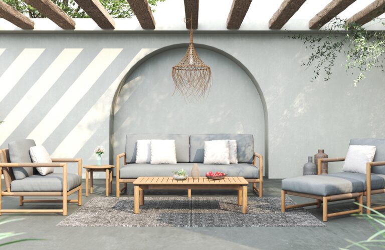 Bali Ottoman Glamour Shot